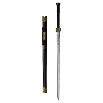Longquan sword Tiangang Han sword pattern steel collection sword real sword knife self-defense cold weapon unedged