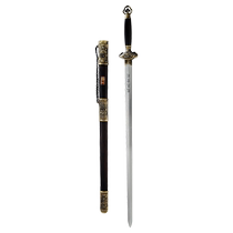 Longquan sword pattern steel Longquan sword Qinglian sword Song sword unedged sword home collection gift long sword