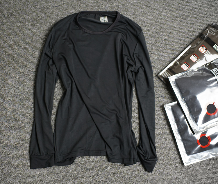 American single woman head spontaneous heat warm coat in autumn and winter to play high elastic underwear HG 11