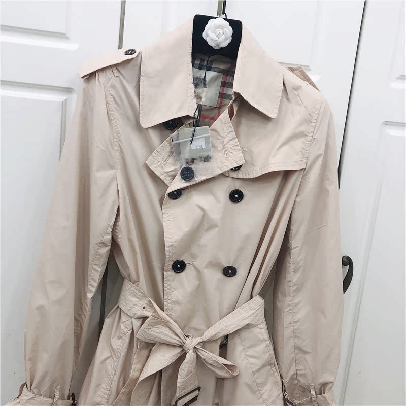 Phiên bản châu Âu của Pháp mùa thu mới cổ điển áo hai dây dài trench-jacket Áo kiểu châu Âu và mỏng áo khoác nữ hot trend 2021