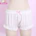 [撩 汉 sản xuất] quần bí ngô dễ thương hoa quần legging Nhật Bản mềm mại an toàn cho em gái quần áo Quần tây thường