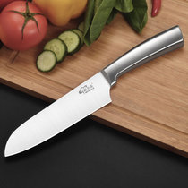 (All steel) Sharp stainless steel chef knife cutting meat cutting fruit knife European kitchen cutting knife