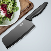 Black sharp stainless steel chefs knife kitchen knives home cut meat slicing knife fruit knives melon vegetables