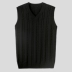 Mùa thu đông nam vest len ​​cổ chữ V phiên bản Hàn Quốc của áo len không tay vest vest cotton cotton đan vest áo ba lỗ gym Áo vest cotton