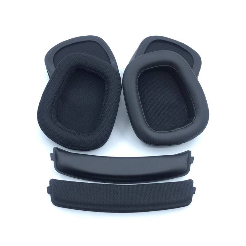 Applicable rotech G633 G933 G933S headsets Sponge Sleeve Ear cotton ear cover Beam Headbeam Cushion