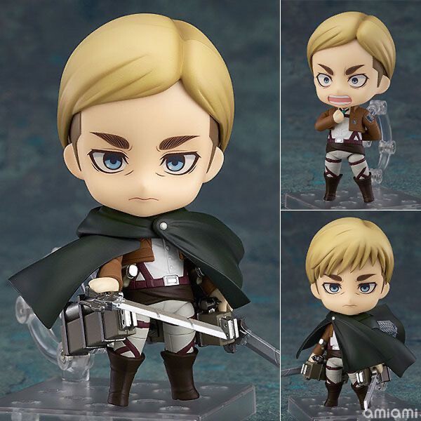In-Stock Nendoroid Levi Elvin Smith 775 # Q Version Face-Swappable Doll Figure