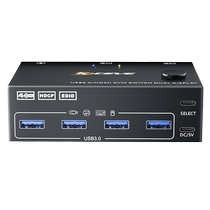 kvm switch two in two out hdmi dp dual screen 8K ultra clear 4K two computers dual hosts share two monitors keyboard mouse usb3 0 copy extended screen
