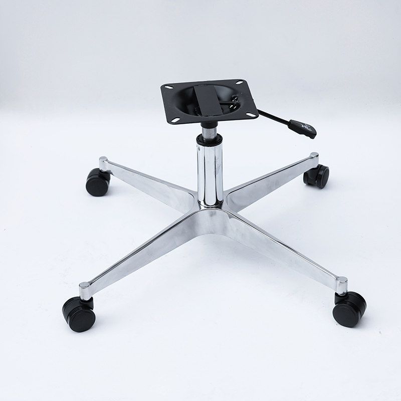 Cross Aluminum Alloy Four Star Feet Computer Chair Office Hotel Casual Chair Sub Accessories Lift Table With Base Tripod-Taobao
