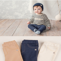 South Korea imported baby pants spring and autumn thin baby boy childrens leggings