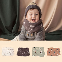 Korean baby collar collars in autumn and winter warm cotton Children Baby baby windproof scarf boys and girls