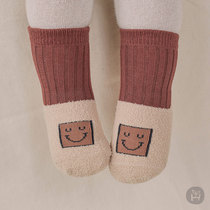 South Korea imported baby socks spring autumn winter socks socks men and women baby floor socks non-slip 0-1-2 years old infants