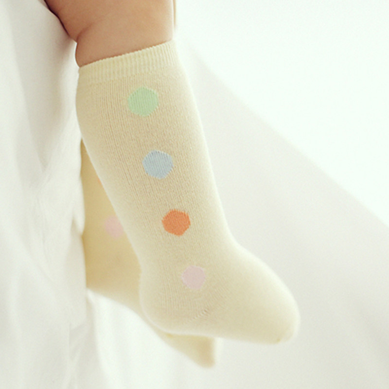 South Korea Children Socks 6-12 Month Baby Cute Floor Socks Newborn male and female Scouts 100 hitch