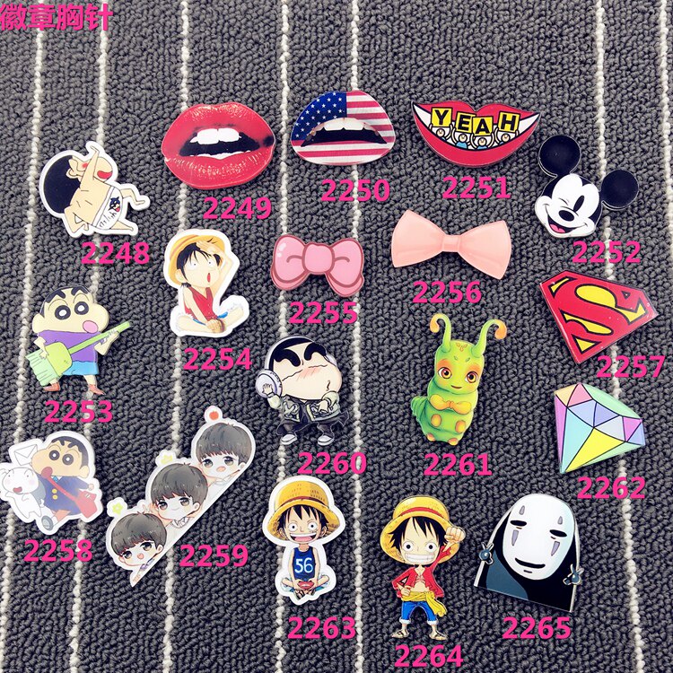 Broche en plexiglas - Ref 1183834 Image 3