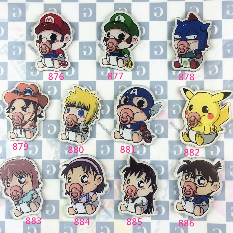 Broche femme en plexiglas - Ref 1172335 Image 12