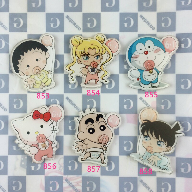 Broche femme en plexiglas - Ref 1183887 Image 9