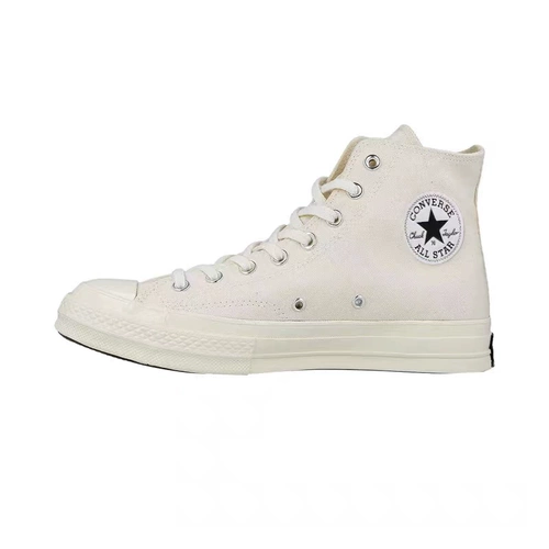 Converse, белые низкие тканевые конверсы подходит для мужчин и женщин
