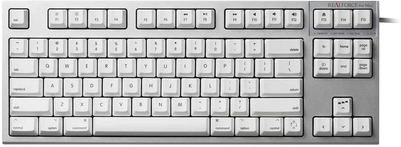Japan Realforce Renfeng 87 Tkl Sa for Mac English Dye-Sublimation 30g Electrostatic Capacitive Keyboard