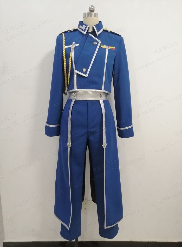 Fullmetal Alchemist cos Roy Mustang cosplay suit