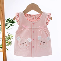 Улыбающийся жилет розовый