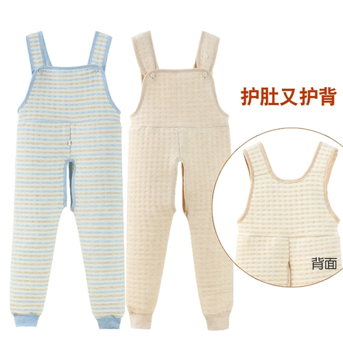 Удерживающий тепло слинг, стеганые штаны, детский хлопковый бандаж пупочный, трусы, удерживающая тепло майка топ