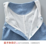 Детский осенний весенний комплект для раннего возраста, хлопковый комбинезон, бандаж пупочный, штаны