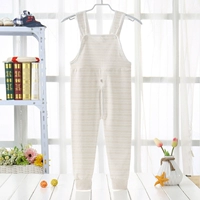 Осенние брюки с полосатыми хвостами хаки