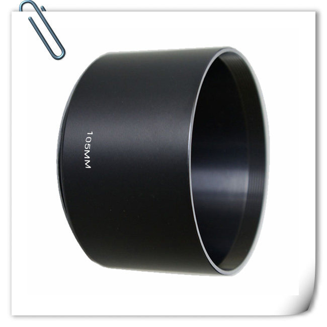 Metal hood special hood for medium focus hood compass straight metal hood 105mm