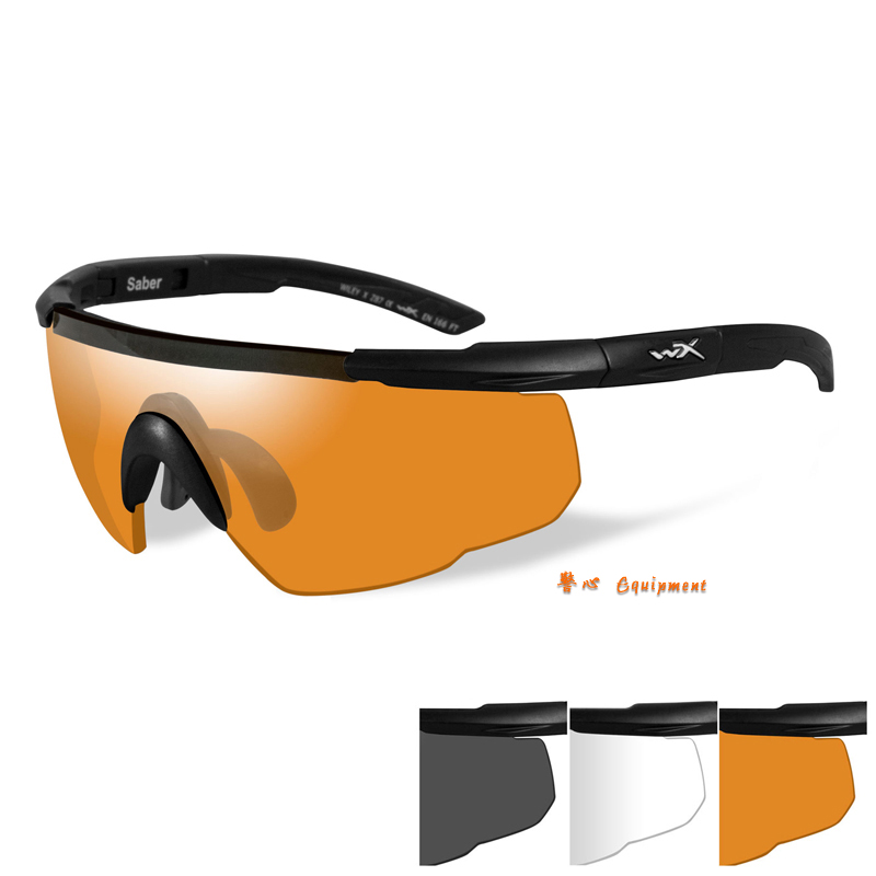 American Wiley X 308 Wiley Asia HD three-color tactical shooting windproof bulletproof sunglasses