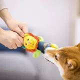 Реалистичная плюшевая игрушка, домашний питомец, издает звуки