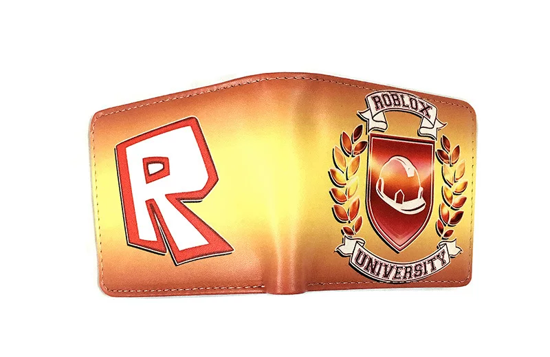 Игровой периферий ROBLOX короткая зажимная клипса, Cartoon виртуальный мир, учащийся мальчик и девочка, PU-кошелёк для монет
