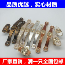 Eurostyle ivory white pull handle modern minimalist furniture cabinet wardrobe door handle cupboard chest of drawers cabinet door handle single hole