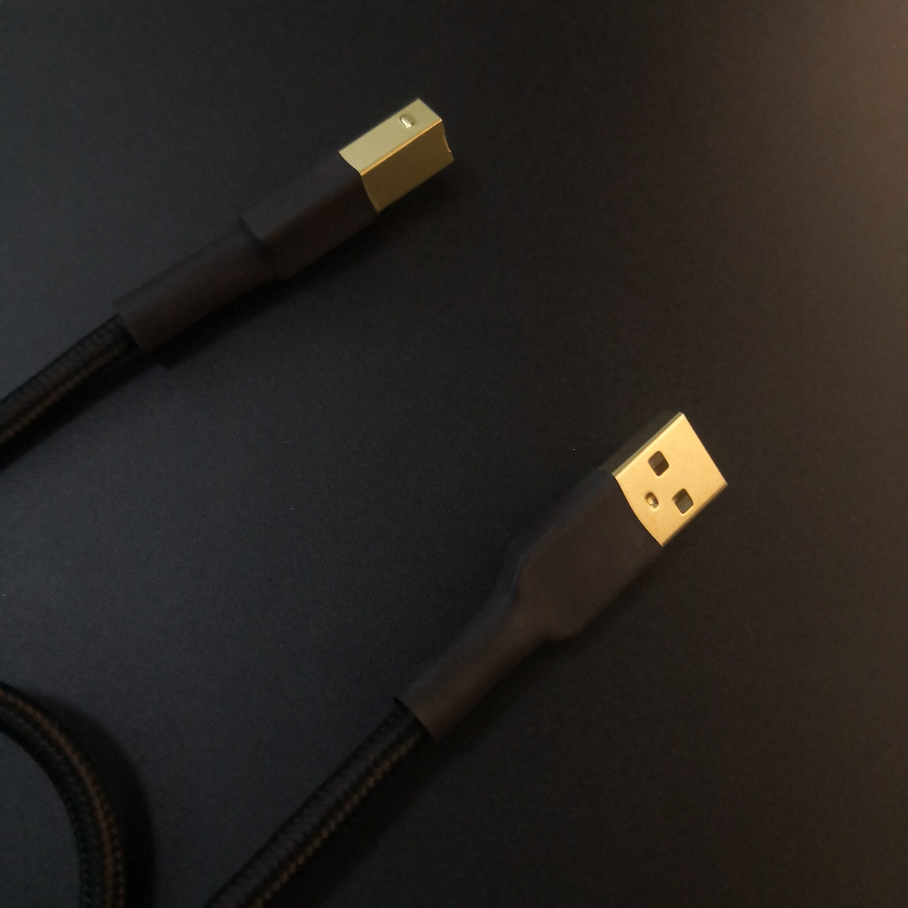 USB Audio Wire Quadcore Pure Copper Wire Gold Plated Connector Thickened Multilayer Shielded Audio Line Print Line 0 6 m