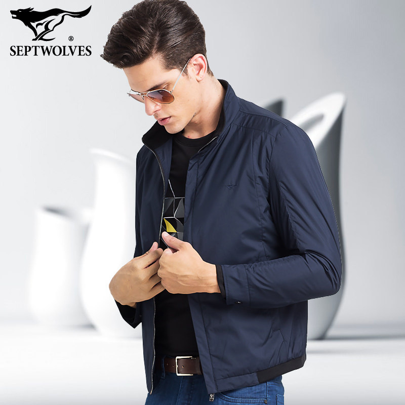 Blouson homme SEPTWOLVES    manches longues en Polyester - Ref 3118420 Image 1