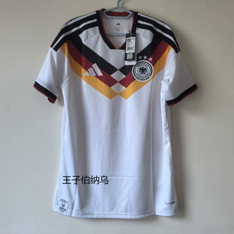 Germany's 2026 World Cup Home Jersey, with Number 10 Muschaller and Other Names Printed, Kd8363