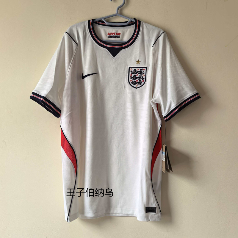 England's 2026 World Cup Home Jersey, with Number 10 Bellingham and Other Printings, Ib5290-100