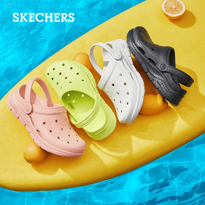 Skechers Women's Arch Support Water Shoes Slip-On Outdoor Dual-Use Clogs Skechers Women's Arch Support Water Shoes Slip-On Outdoor Dual-Use Clogs