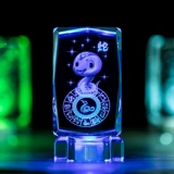 Хрустальный зодиак подарочный подарочная крыса, тигровая кроличья змея, обезьяна, куриная свинья обезьяна