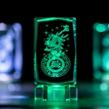 Хрустальный зодиак подарочный подарочная крыса, тигровая кроличья змея, обезьяна, куриная свинья обезьяна