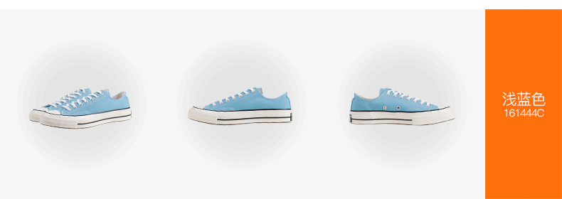 Converse All Star 1970s Giày thể thao nam cổ điển Giày vải thông thường 162063C giày thể thao cổ cao