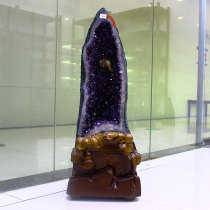 Natural Amethyst Cave Swing Piece Home Manau Cave Crystal Cave Office Opened