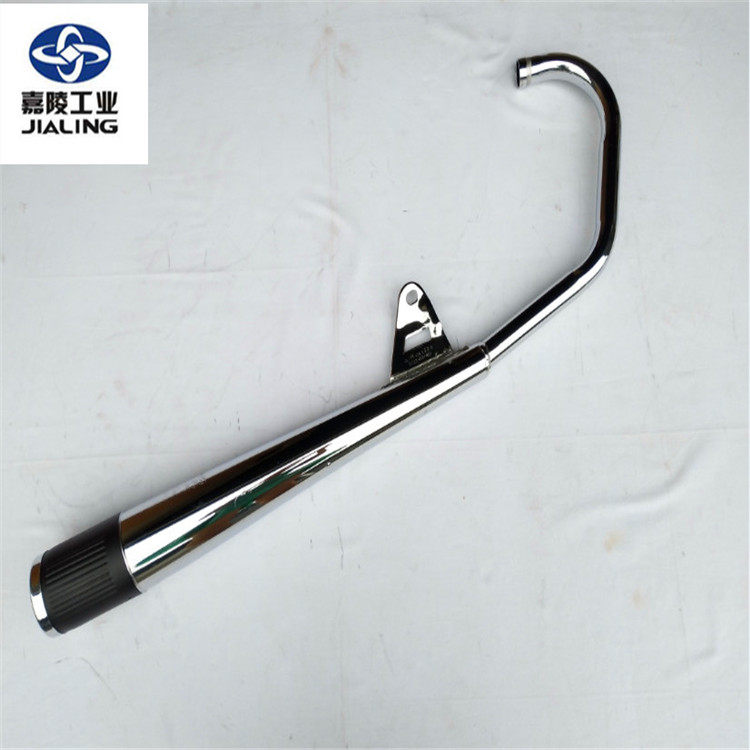 Applicable Carling 125 Motorcycle accessories JH125-F lone wolf JH150 silencer exhaust pipe silencer chimney-Taobao