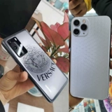 Ультрафиолетовое ультрафиолетовое ультрафиолетовое мобильный телефон Прозрачный задний пленка 8 -Вдюрмирование шестиугольной шаблоны Гидравлическая защита Гидравлическая защита задняя крышка наклеек на диаграмму