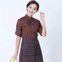 Кофейная девушка с двойным