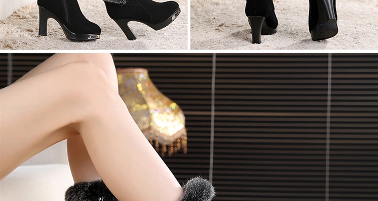 Bottes hiver pour femme      en Polyurethane - Ref 3248978 Image 14