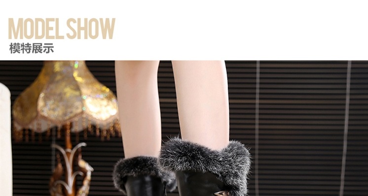 Bottes hiver pour femme      en Polyurethane - Ref 3248978 Image 9