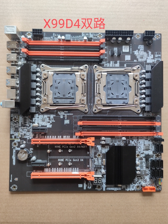 Brand New Kebao X99D4 Dual-Channel Motherboard Zx-Du99D4 Eight-Slot 1-Year Warranty Including 2011 Buckle + E5 Processor