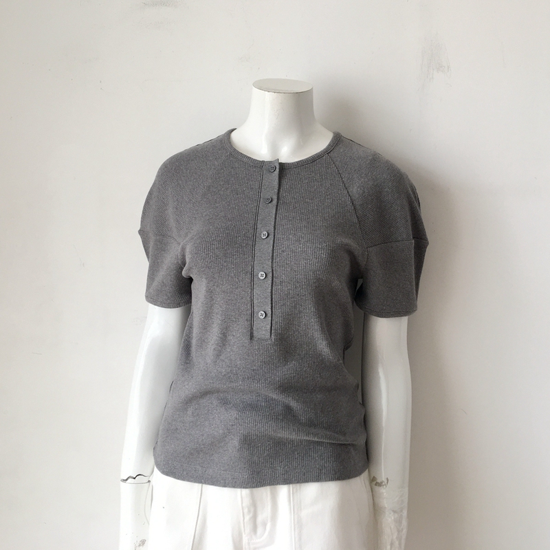 Going Out/Shipping on the 22Nd Tang's Store C Brand Henry Collar Slim Fit Round Neck Short-Sleeved T-Shirt Going Out/Shipping on the 22Nd Tang's Store C Brand Henry Collar Slim Fit Round Neck Short-Sleeved T-Shirt