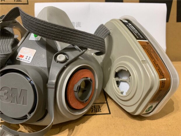 3M2091CN filter cotton 6001CN filter box 501 transparent filter cover 6200-half mask