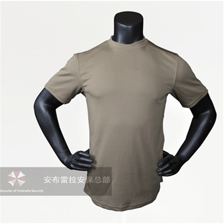 Public Military Edition New British PCS System Short Sleeve Crewneck coolmax Quick Drying Breathable Antistatic T-Shirt