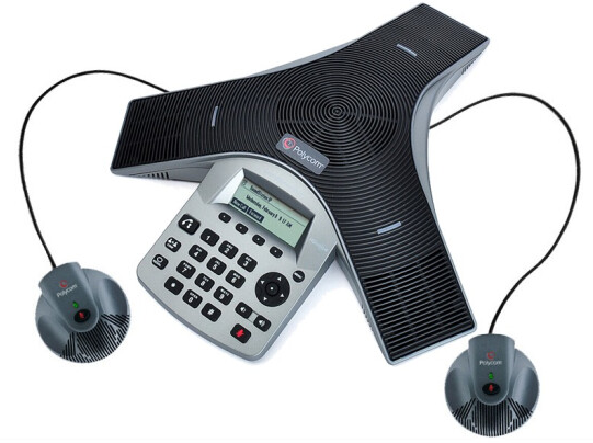 Polycom SoundStation Duo Extended Dual-Mode Meeting Phone Support IP Simulation Dual Line-Taobao